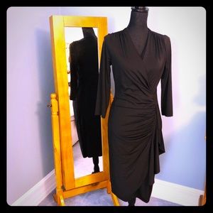 Great surplice style dress!